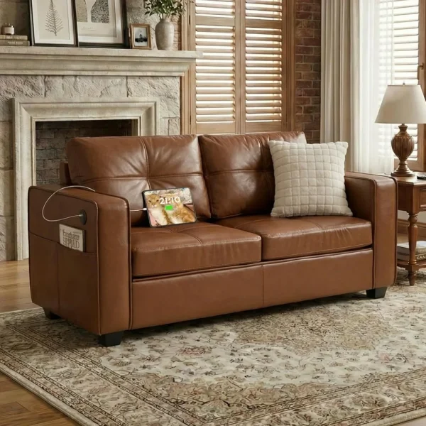 Faux Leather Sofa Couches